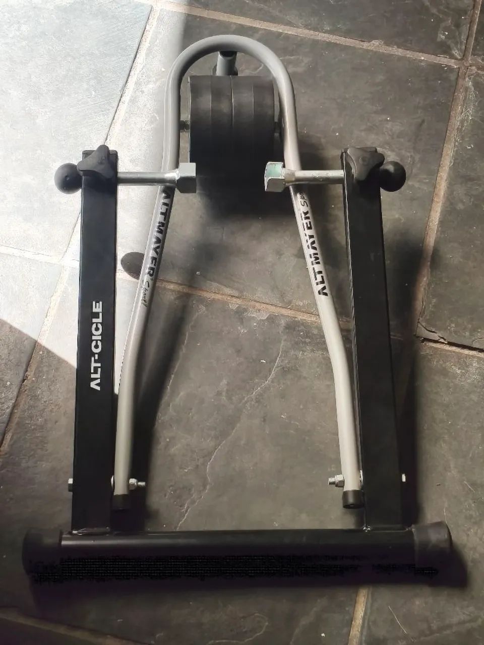 Suporte para exercício de bicicleta ,em bicicleta normal. - Foto 2