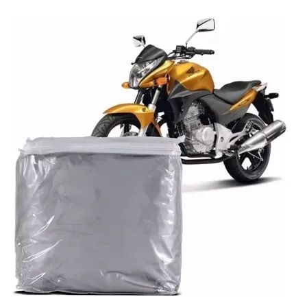 Capa Protetora P/ Cobrir Moto Motocicleta 100% Impermeável Sem Forro Com Elástico z1477 ae