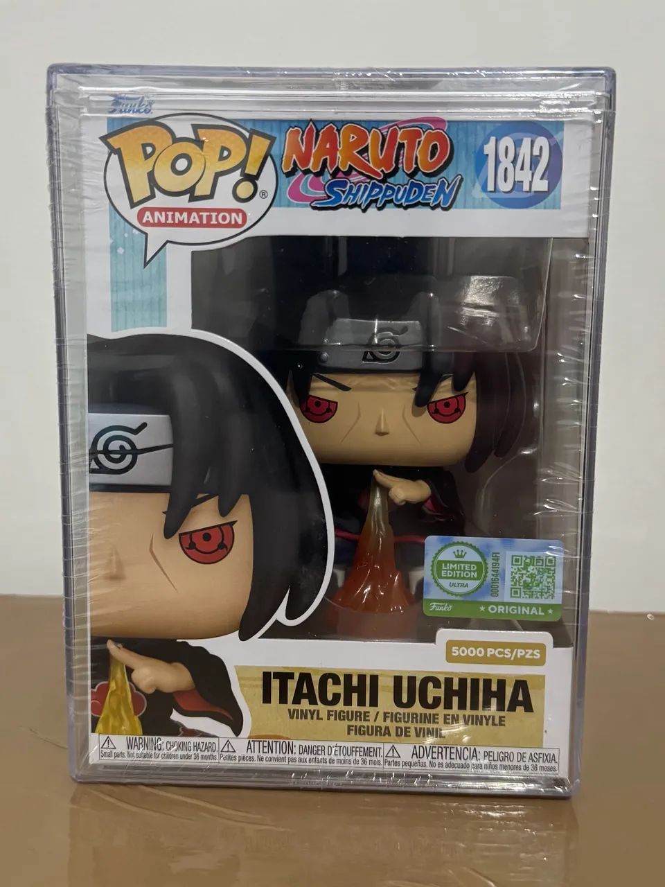 Funko Itachi Uchiha Limitado 5000 peças Naruto Shippuden 