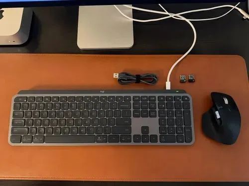 Teclado e mouse mx keys mechanical + mx master 3s