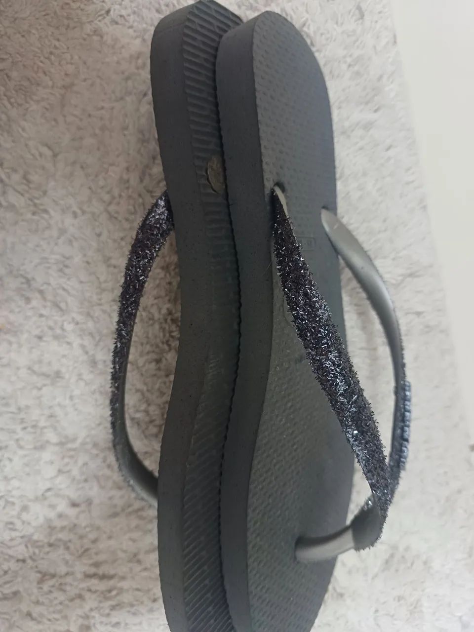 Sandália com glitter Havaianas - Foto 4