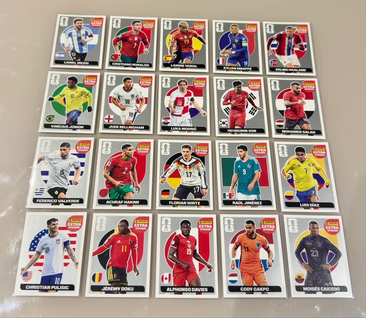 Coleção Completa - Figurinhas Legends Copa 2026 - Prata (Original Panini) - Foto 2