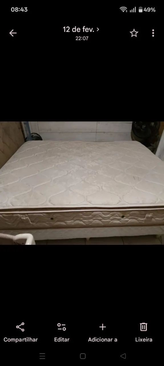 Vendo colchão quen - Foto 2