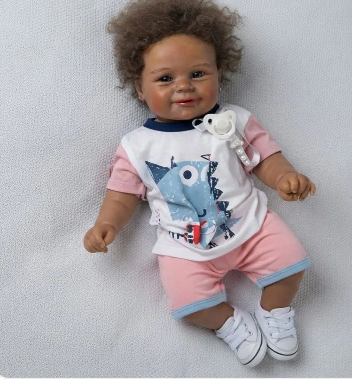 Bebê reborn Maddie afro - Foto 4