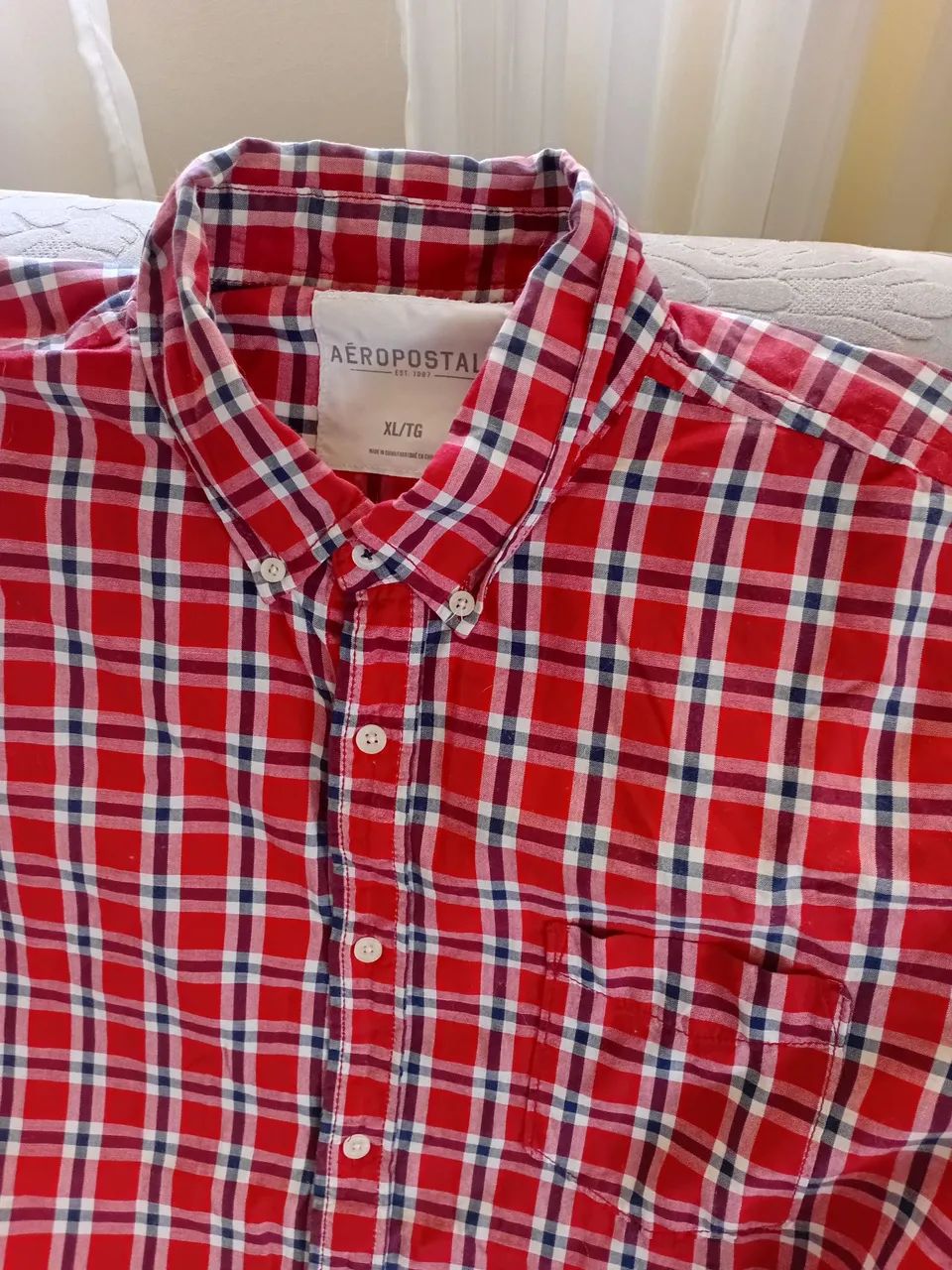Camisa Xadrez Aeropostale - Foto 2
