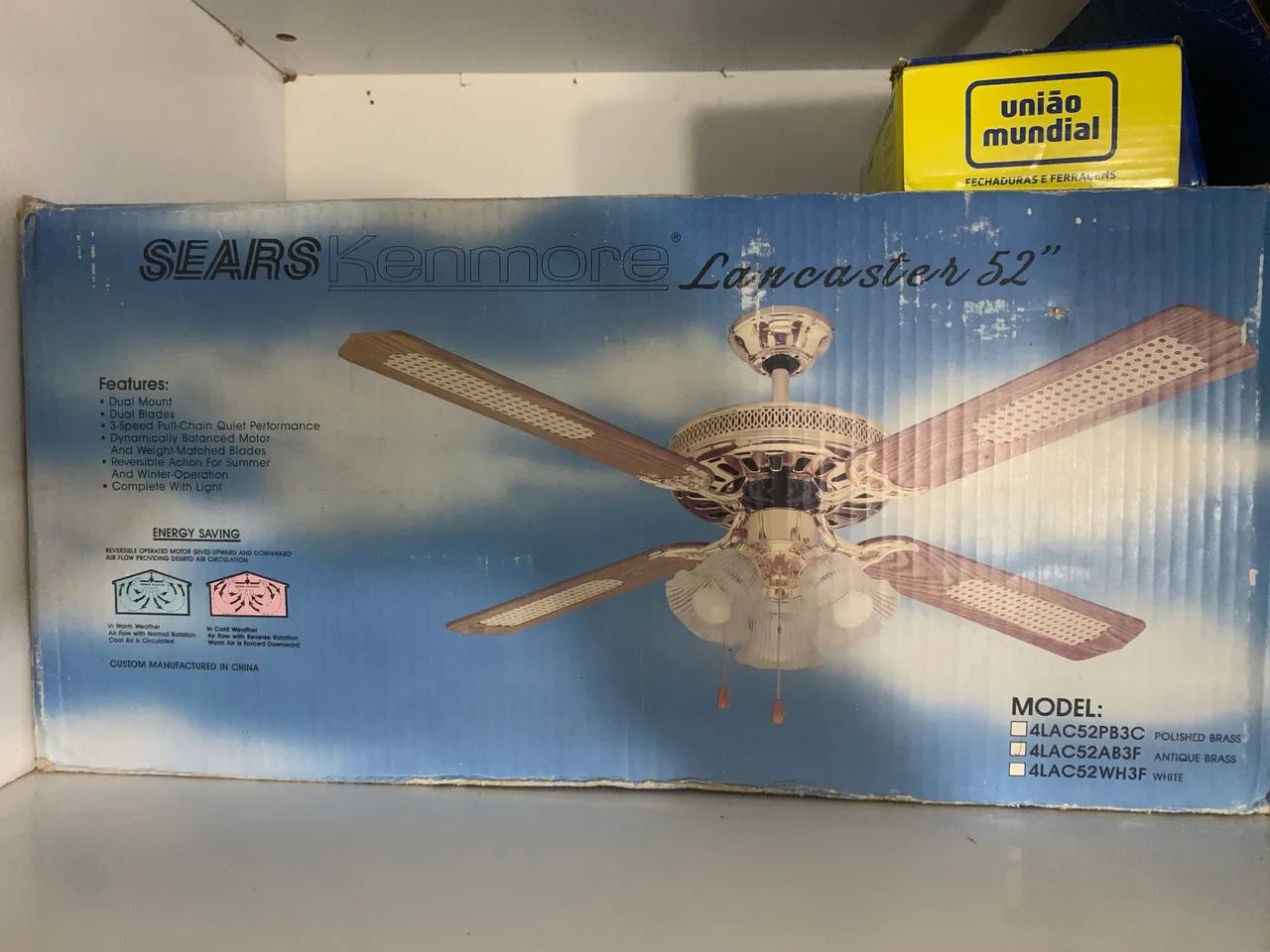 Ventilador de teto retrô  - Foto 2