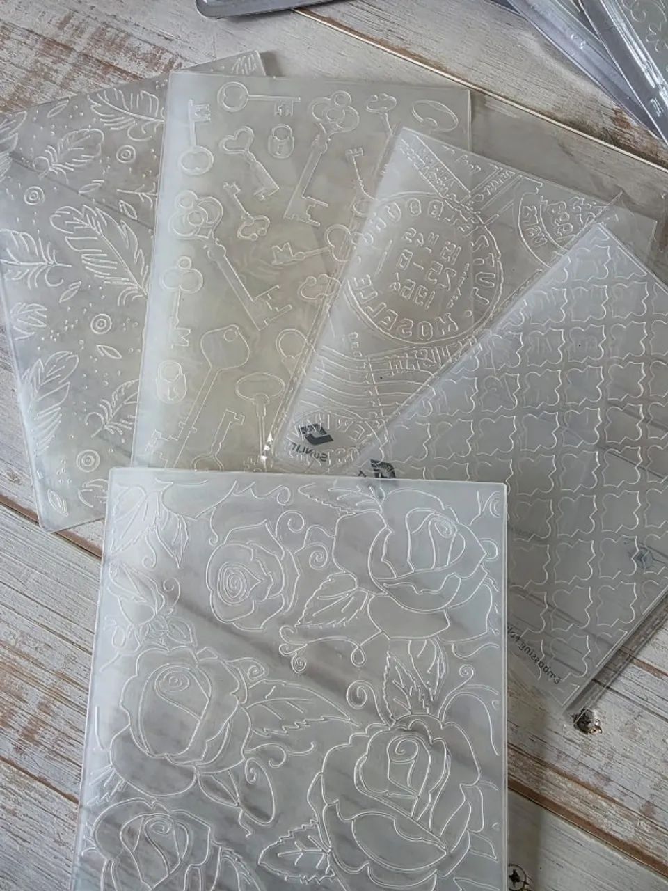 Kit Placas de Relevo para Scrapbooking e Scrap Festa - Foto 2