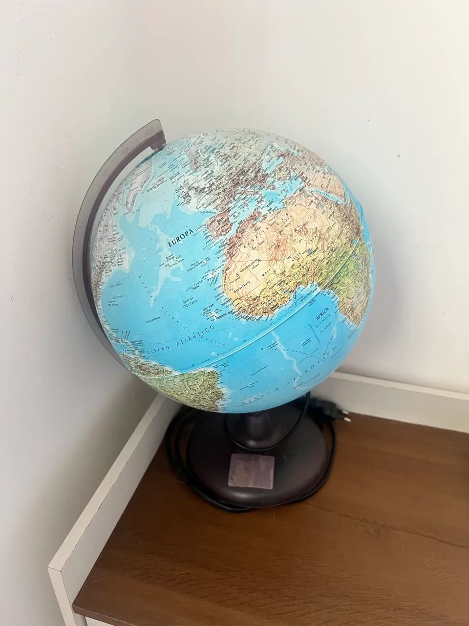 Abajur globo terrestre  - Foto 2