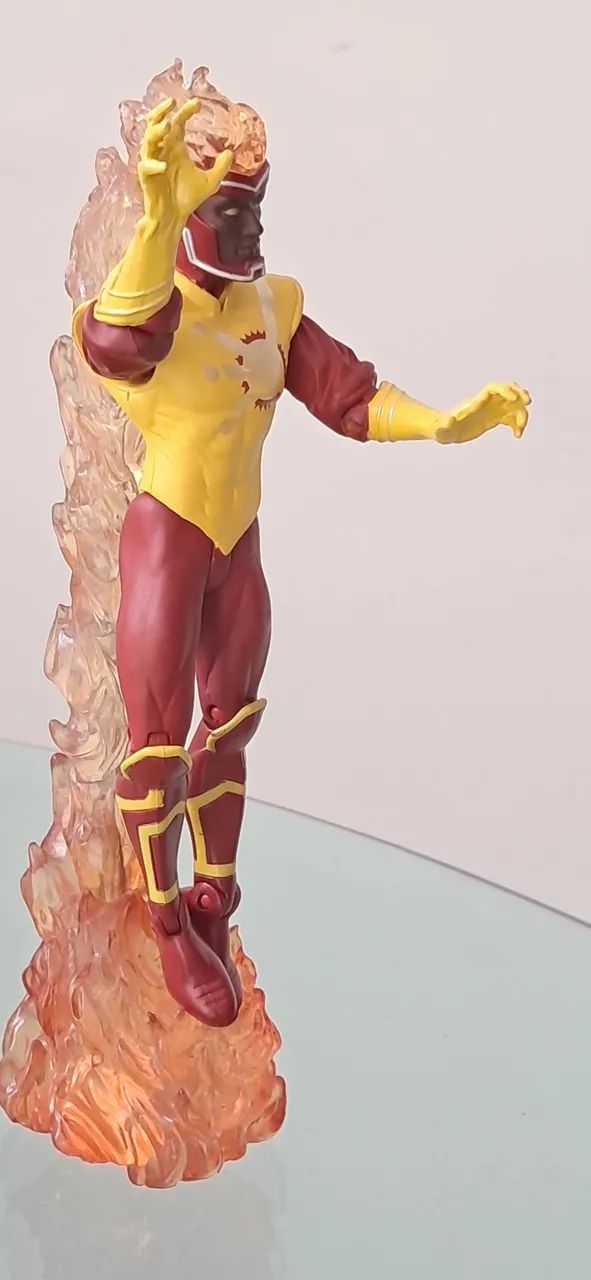 Nuclear (Firestorm) com efeito flamejante - DC Direct  - Foto 2