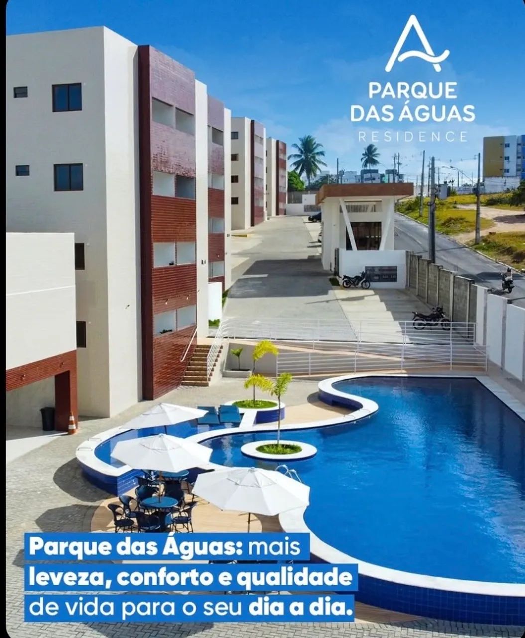 Apartamento no condomínio Parque das Águas