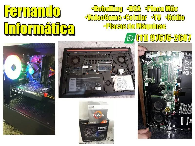 Técnico de Informática - Conserto de placas - Foto 2