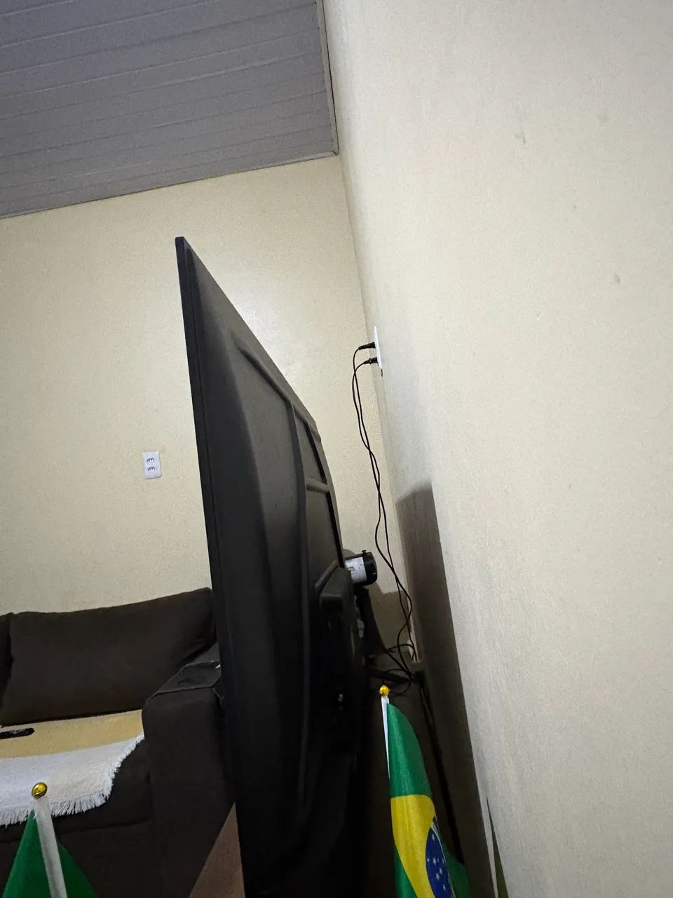 Smart TV TCL 55 55P635 c/ defeito no display e LED  - Foto 3