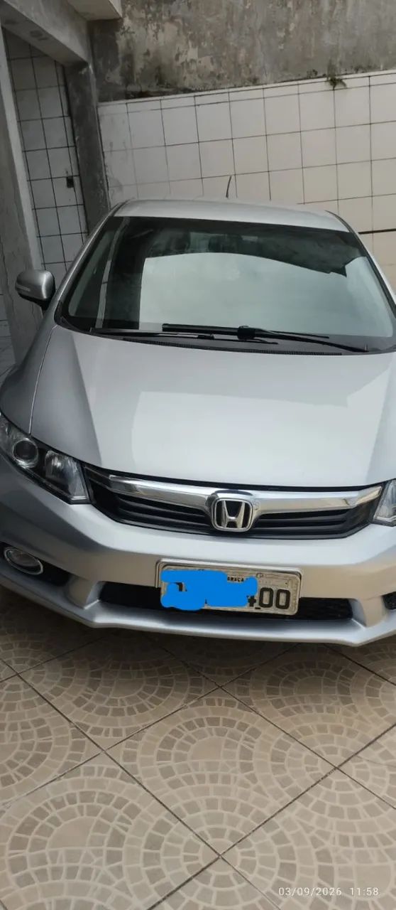 Honda Civic Civic Sedan LXR 2.0 Flexone 16V Aut. 4p 2014