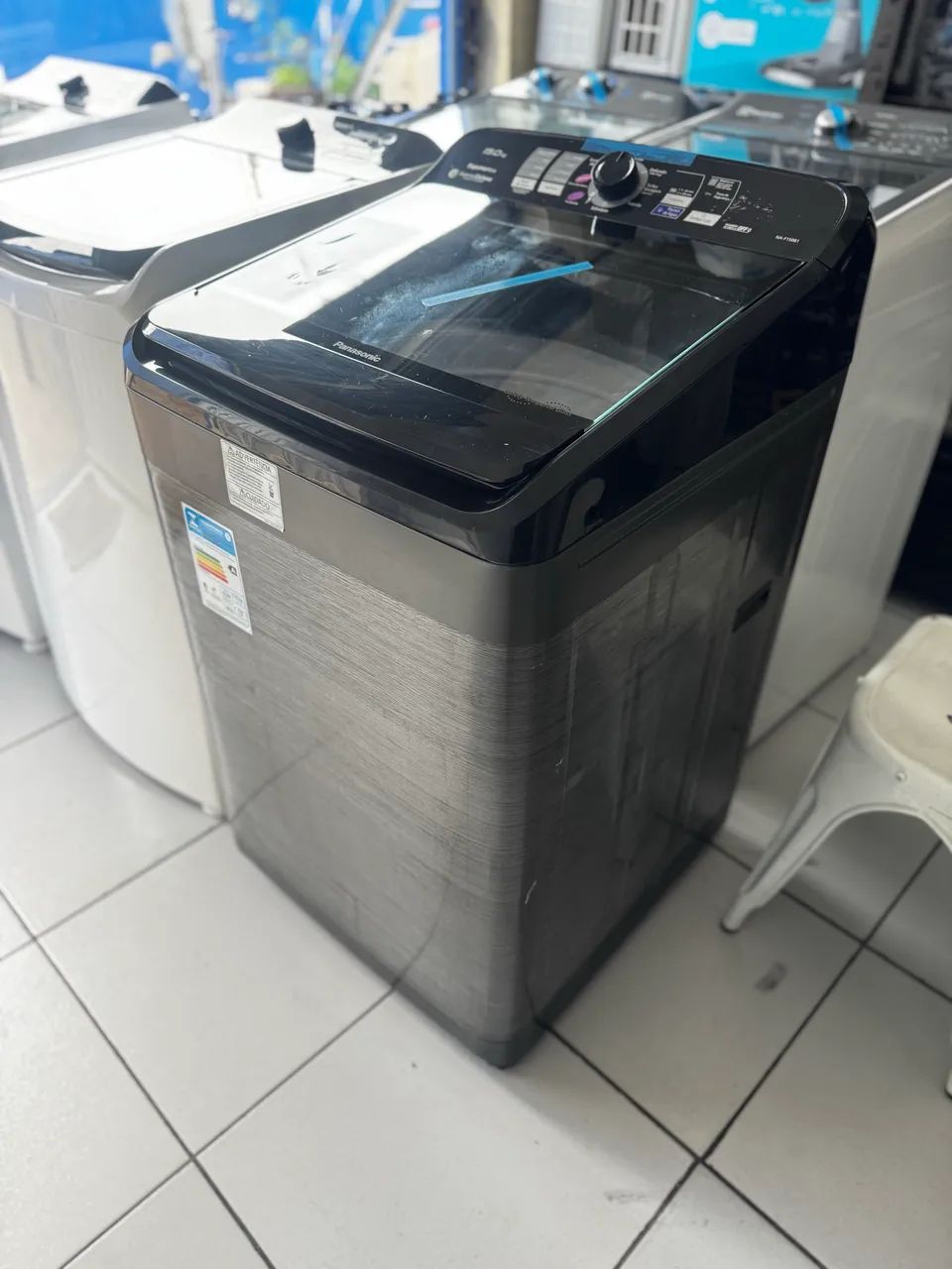 Lavadora de roupa Panasonic 15kg Frost Free 127v nova com garantia de fábrica  - Foto 2