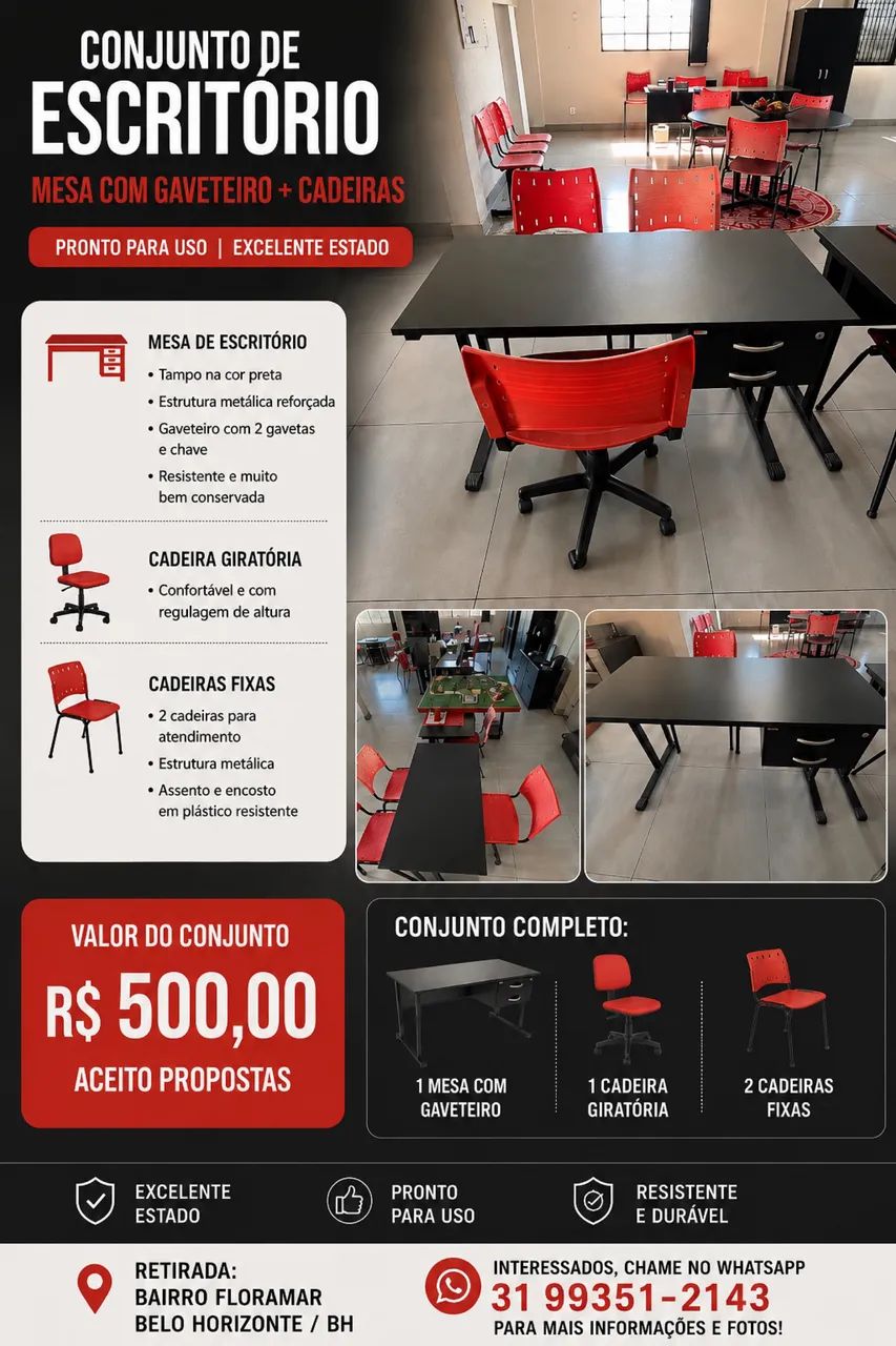 Móveis de escritório  - Foto 5