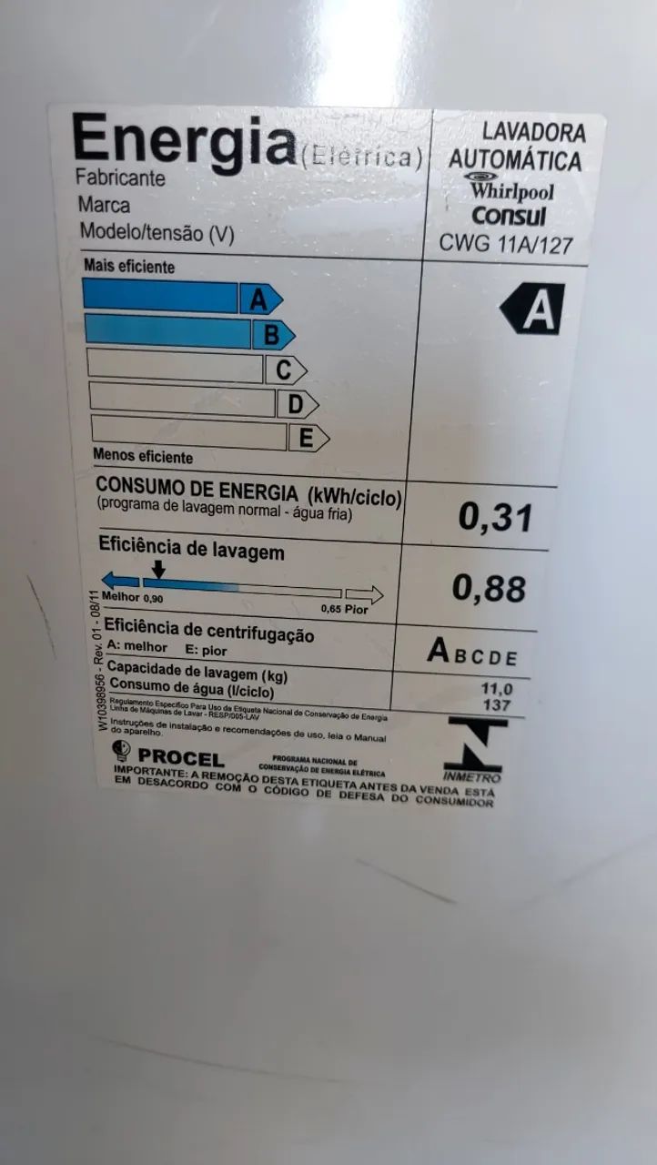 Máquina de lavar roupa - Foto 6