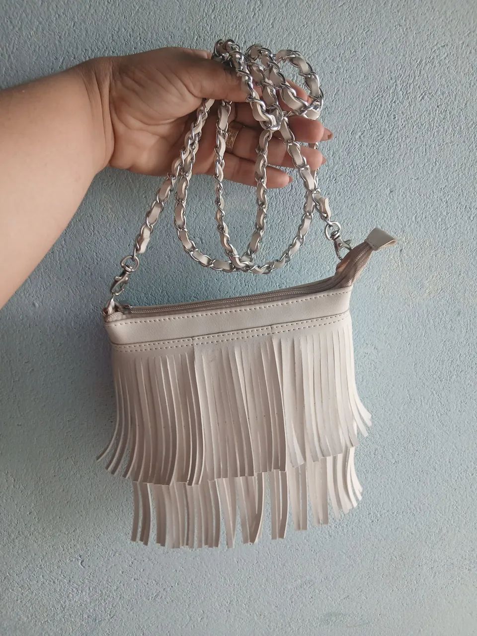Bolsa feminina branca