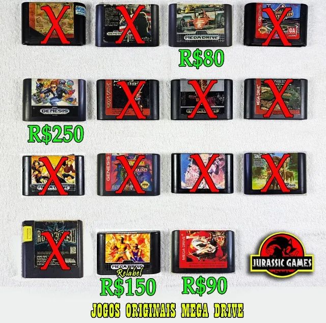 Jogos Mega Drive Originais. Truxton, X-Men 2, Toy Story, Vectorman 2, Shinobi, Eswat - Foto 5
