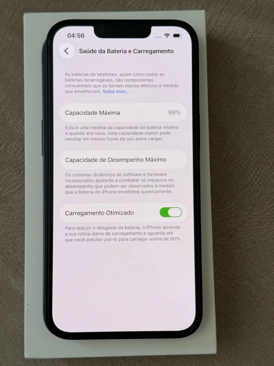 iPhone 13 256 GB Meia-Noite - Impecável - Foto 5