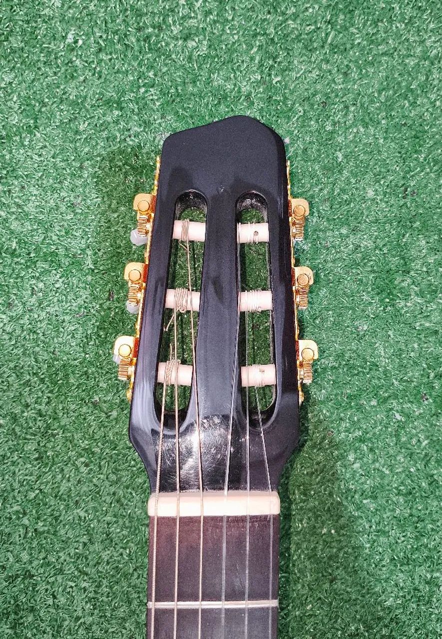 Violão Black  De Luthier Sólido eletrico - Foto 4