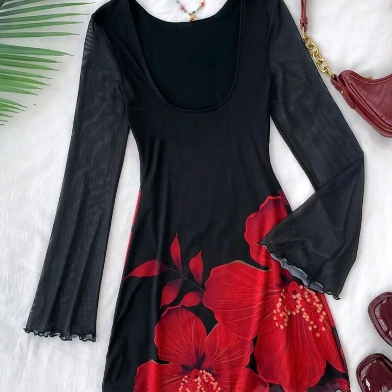 VESTIDO FLORAL FOFO BONECA DOLL Y2K SHEIN - Foto 2