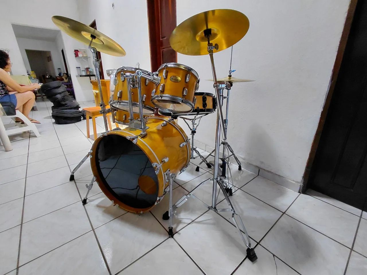 Bateria Acústica Completa - Foto 2