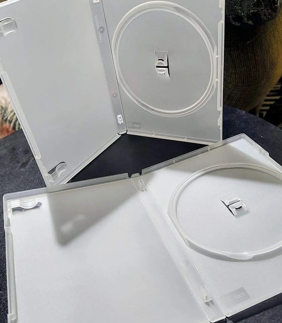 Box para DVD. 50 peças.