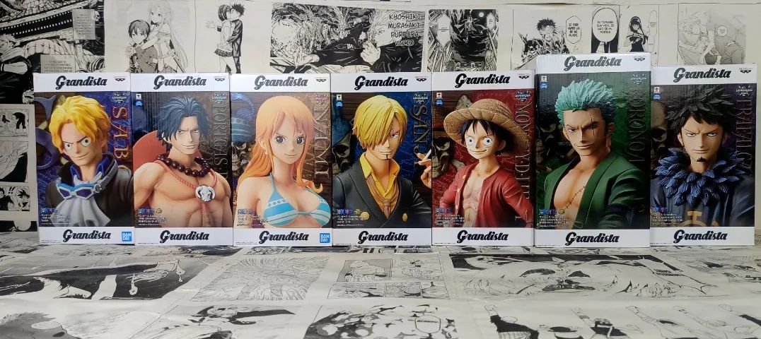 ONE PIECE グッズ 大量セット Coleção One Piece - Grandista 13 Peças - Hobbies e coleções
