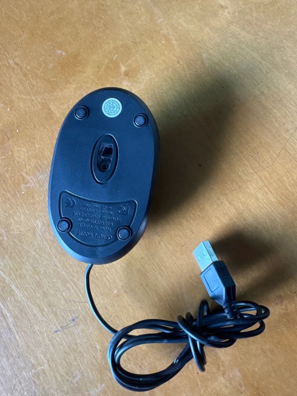 Mouse Óptico com Fio Ergonômico  - Foto 2