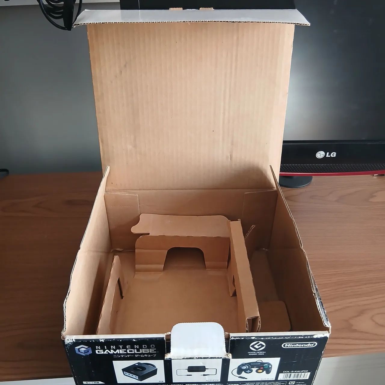 CAIXA VAZIA COM BERÇO NINTENDO GAMECUBE - Foto 5