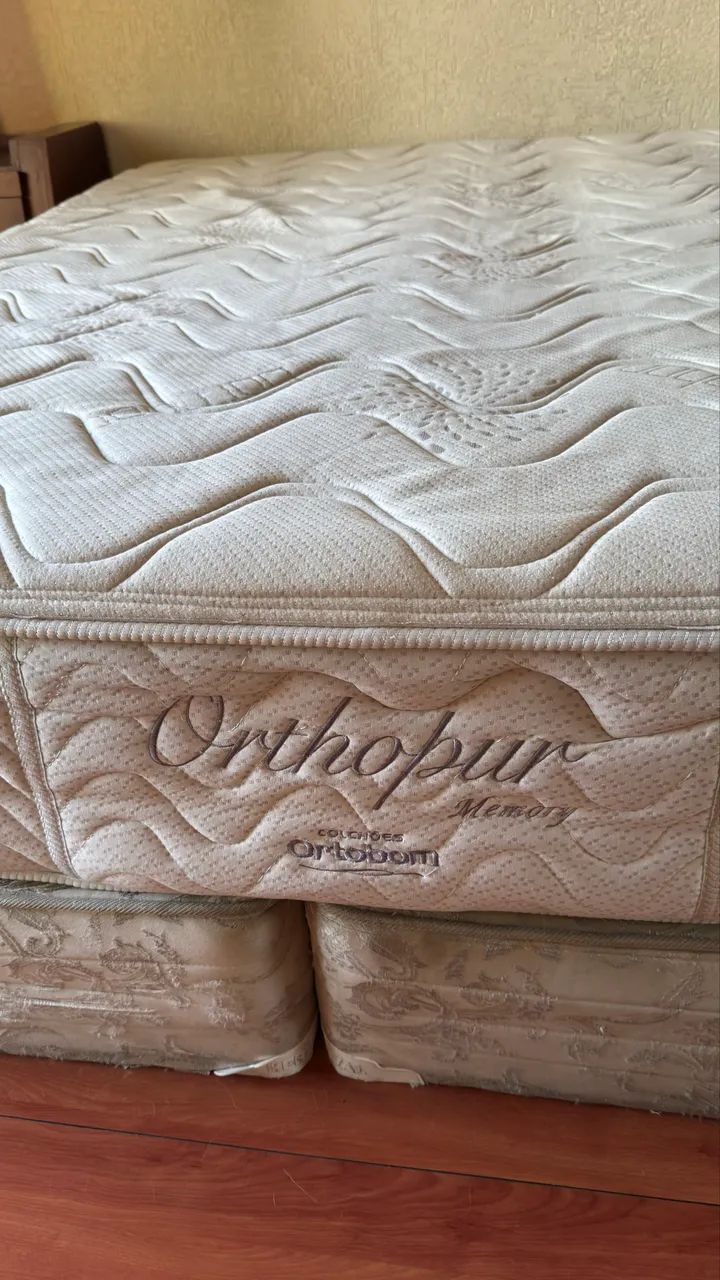 Colchão Queen Ortobom Orthopur Memory | Espuma Viscoelástica | Ecobambu | No Turn - Foto 4