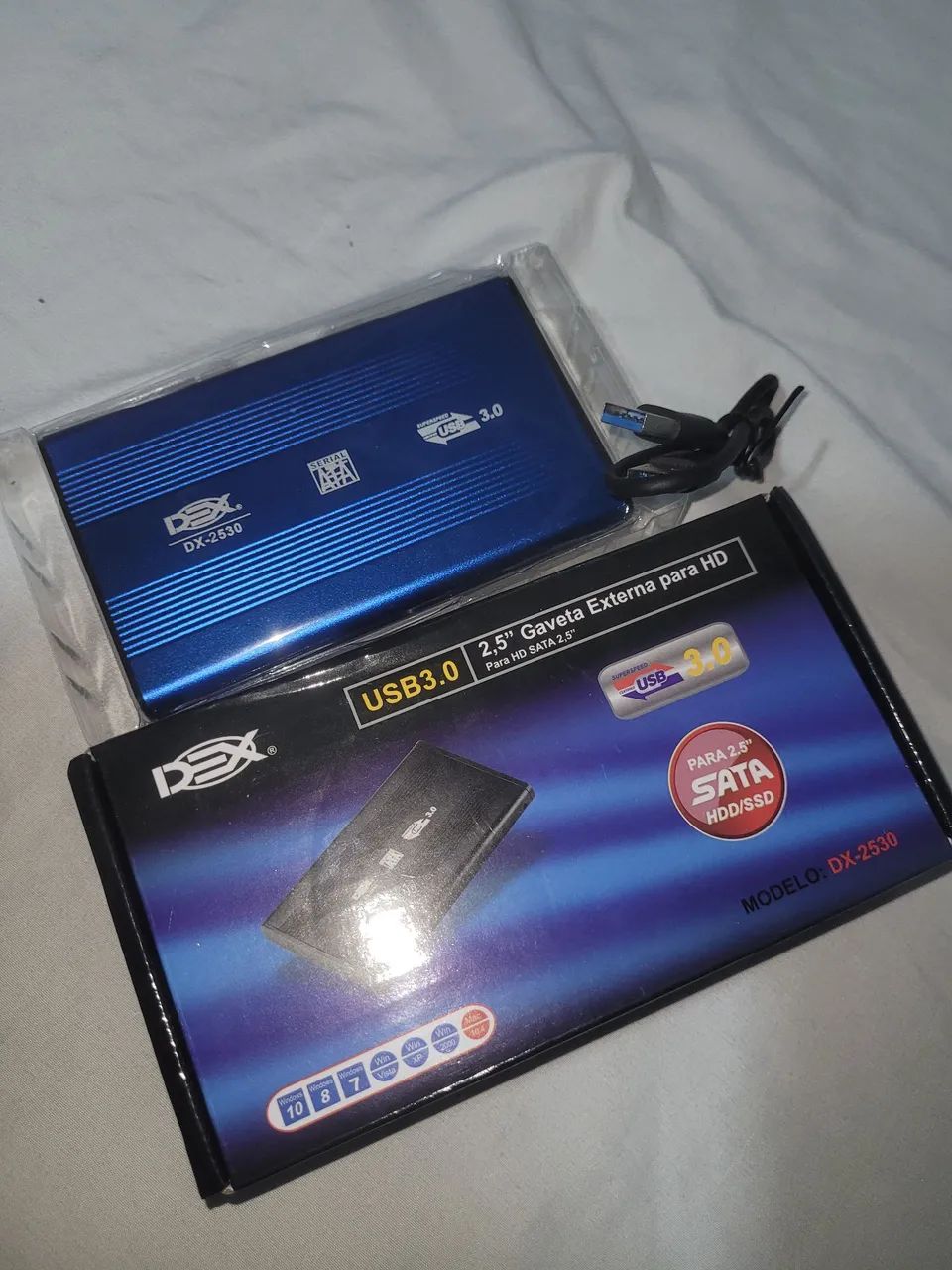HD 1 TB com Case Térmica USB 3.0 Completo - Foto 5