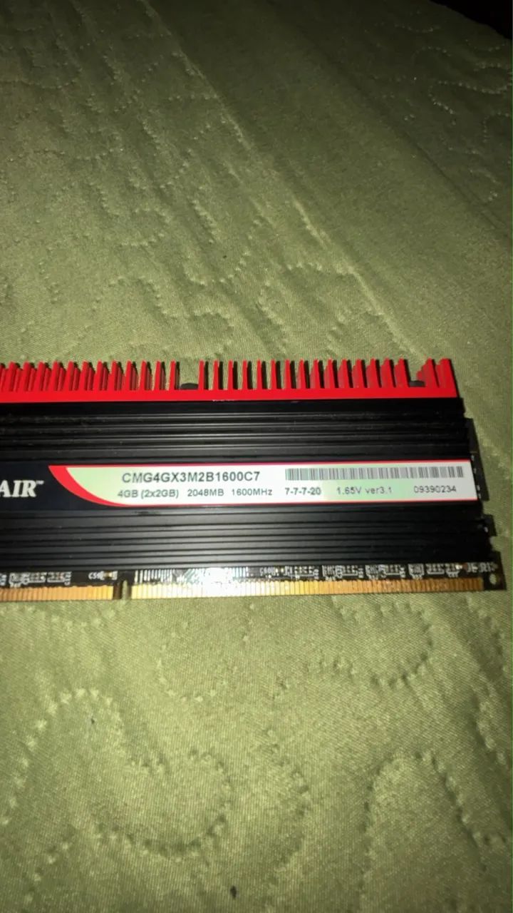 Corsair memória ram 