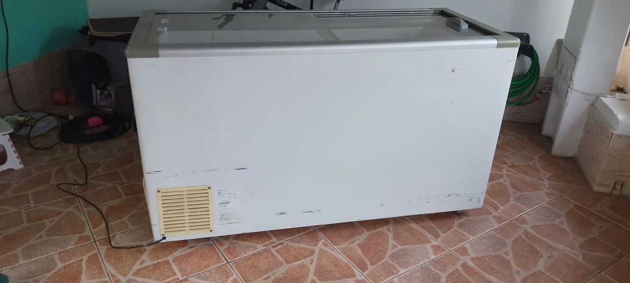 Freezer 503L expositor horizontal baixei R$500 para vender rápido