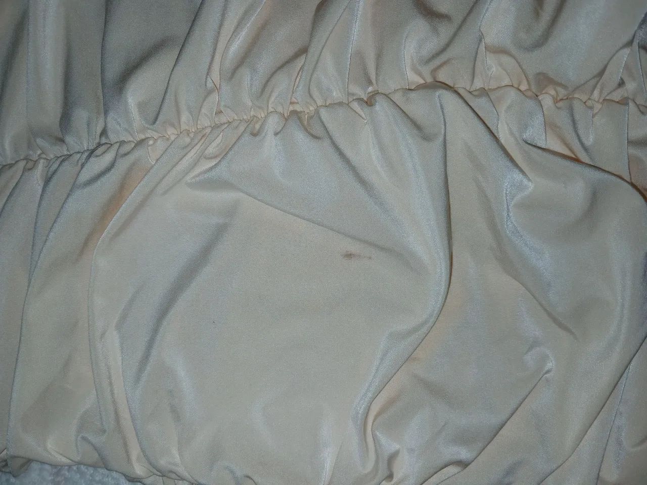 Vestido Shein Nude Usado Uma Vez - Foto 4