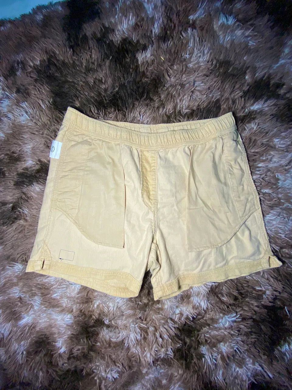 Short canelado c&a - bege  - Foto 4