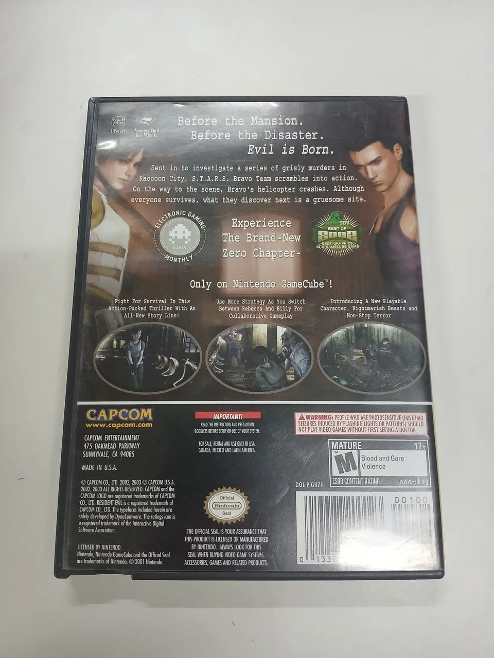 Resident Evil 0 GameCube original - Foto 2