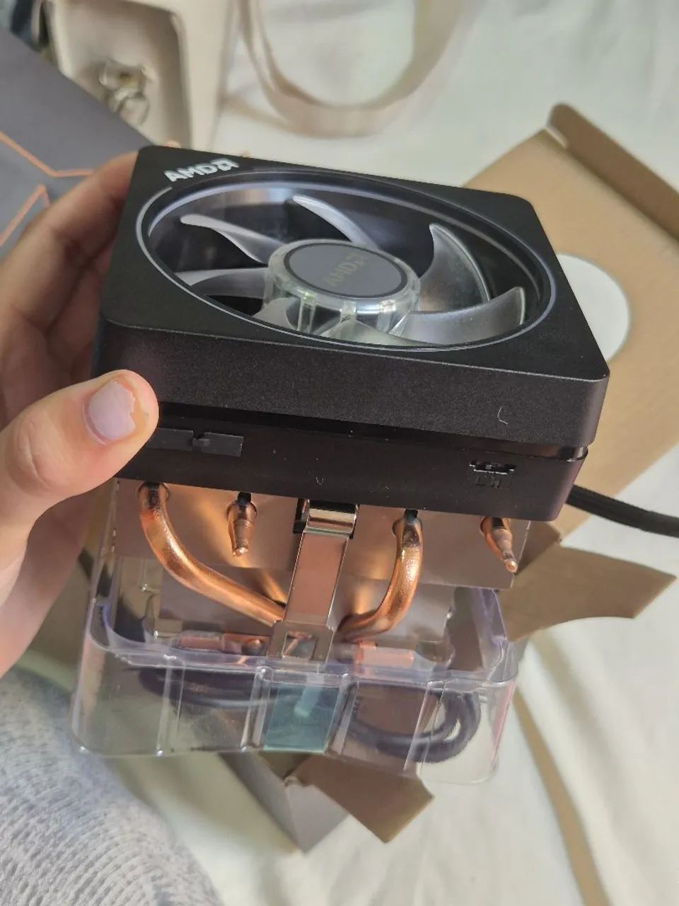 Processador AMD Ryzen 9 7900 + Cooler original AMD - Foto 6
