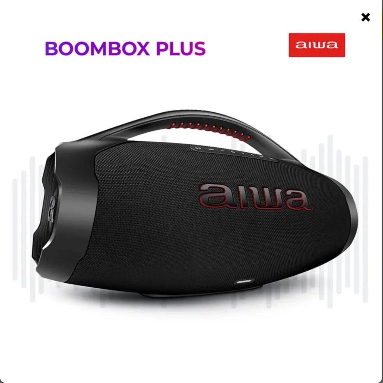 BOOMBOX AIWA PLUS - Foto 3