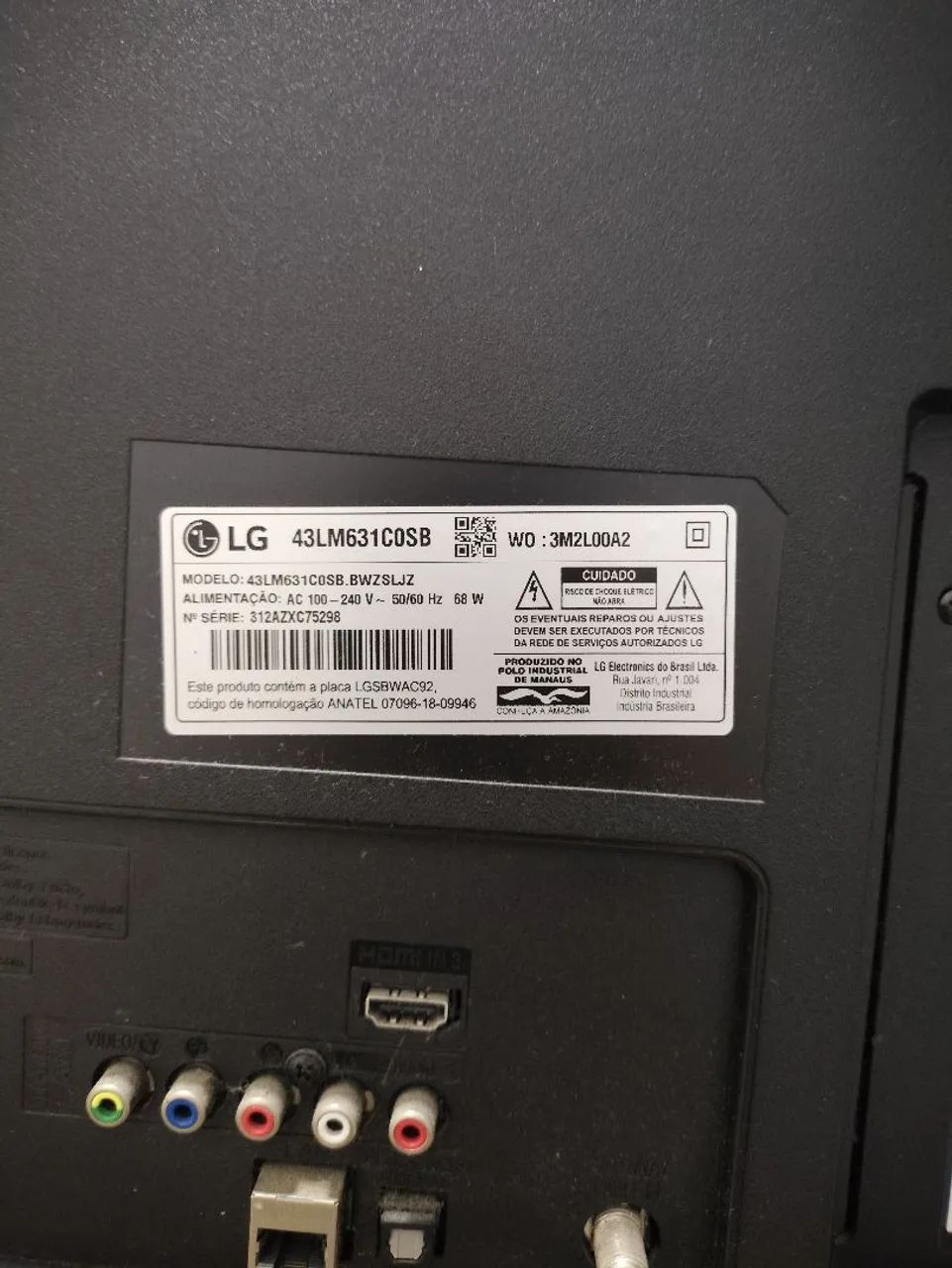 televisão LG 43 polegadas  - Foto 2