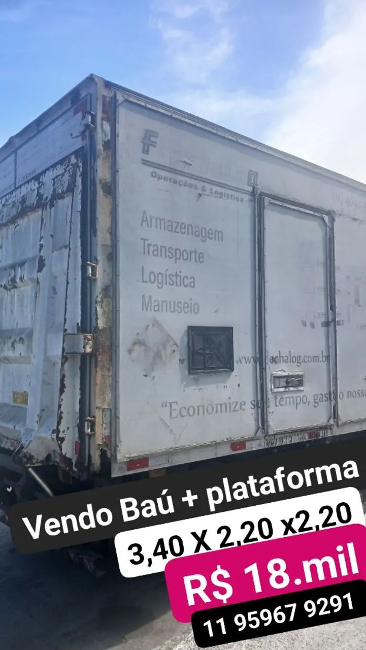 Baú 3.20m com plataforma elevatória  - Foto 5
