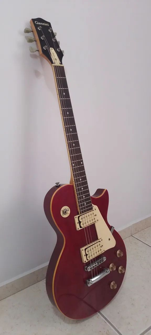 Guitarra Gianinni Modelo Lês Paul Vintage - fabricação anos 80 - Foto 3