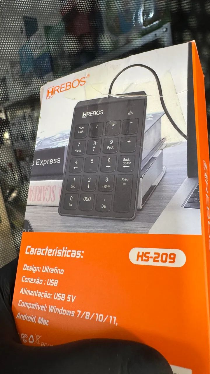 Teclado Numérico com Fio - Plug and Play para Windows e Mac - Foto 2