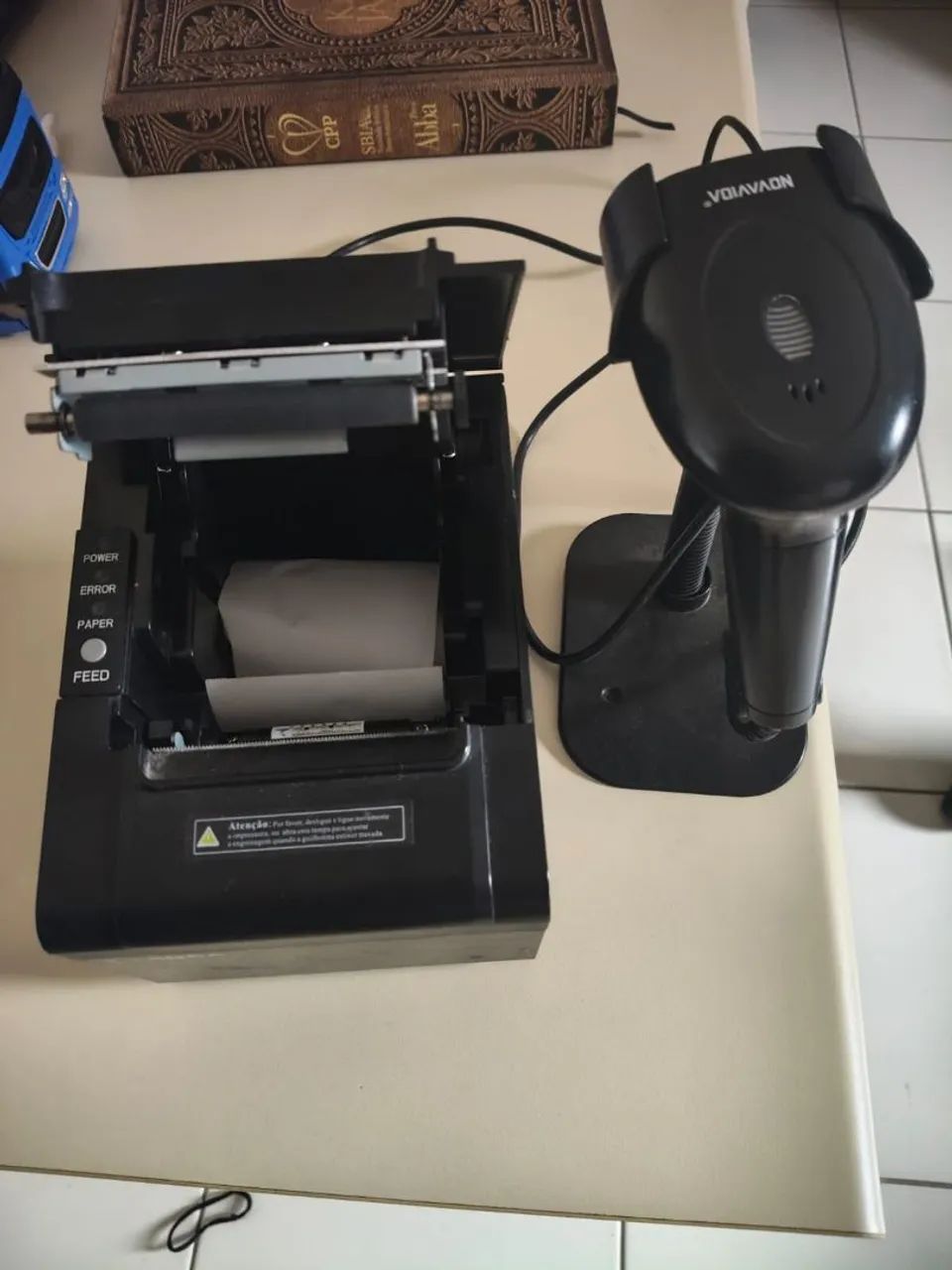 Kit de leitor de preços...leitor e impressora  - Foto 4