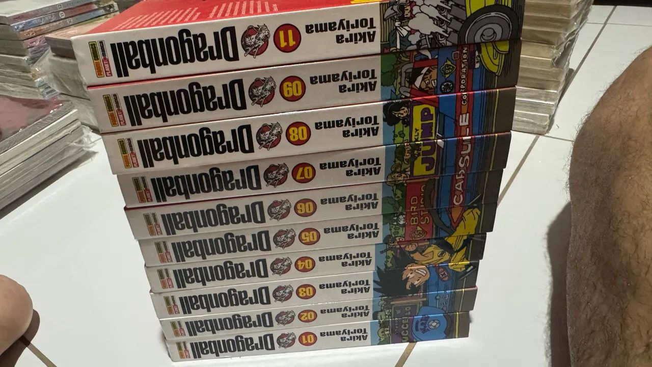 Coleção Dragon Ball Ed. Definitiva 1 ao 9 e 11