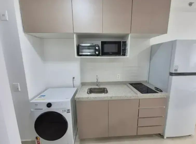 Studio 30m², 1 dormitório, sacada "conjugado". Sem vaga de garagem. - Foto 2