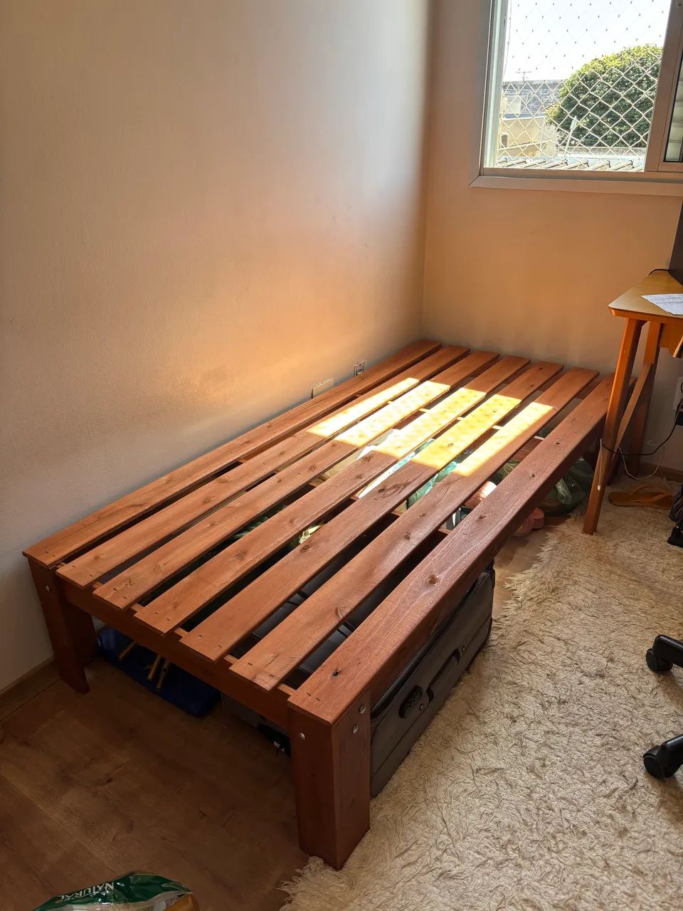 Cama Solteiro Turca Madeira  - Foto 2
