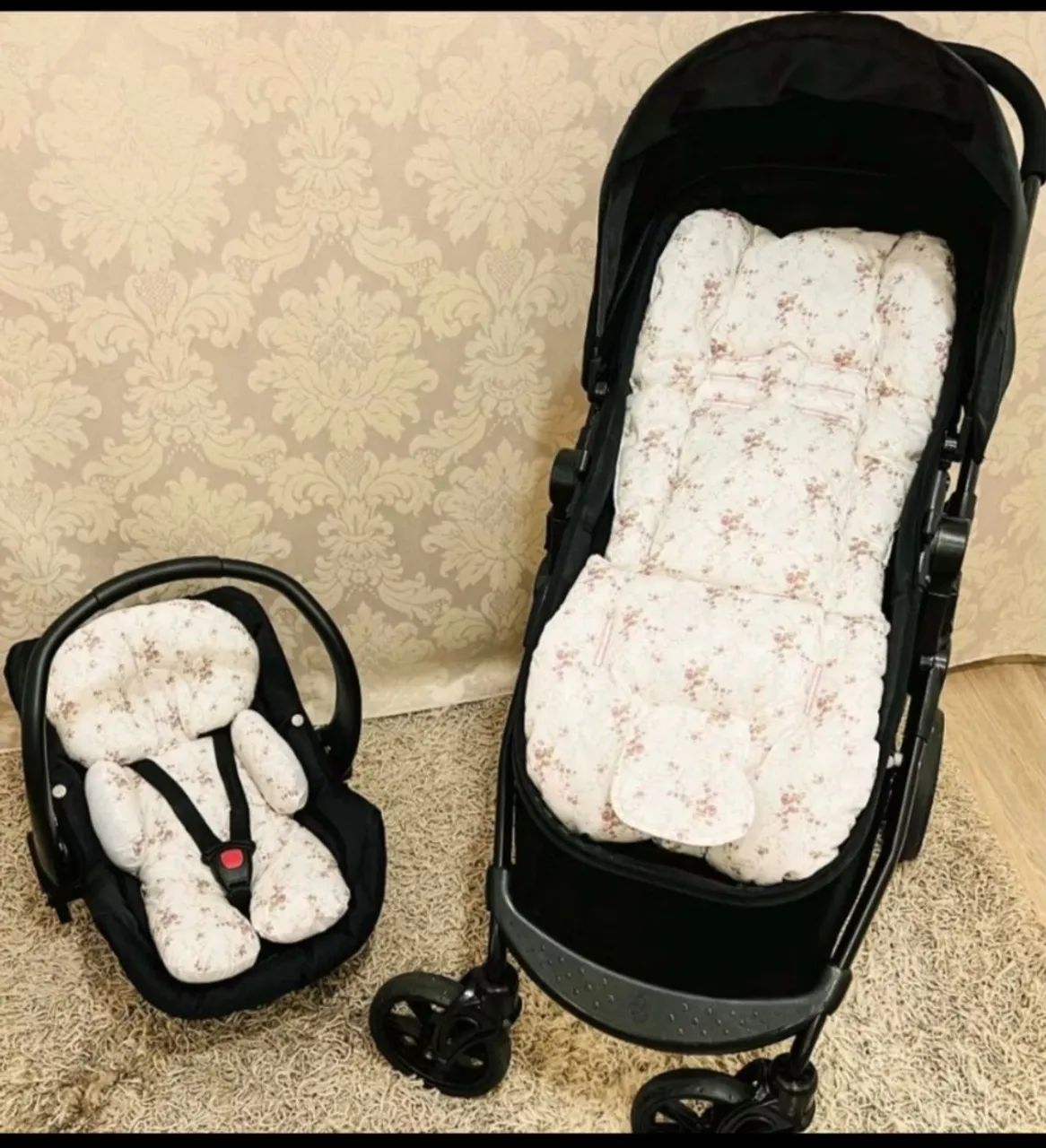Colchonete para carrinho e bebê conforto 