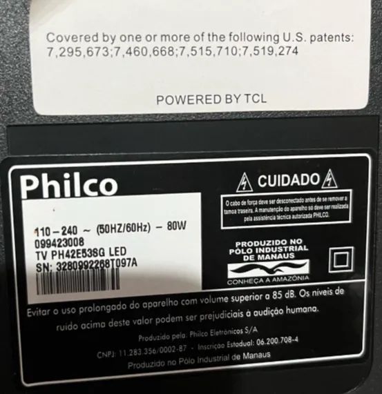 Televisões para retirada de peças, Samsung 50 polegadas e Philco 42 polegadas  - Foto 4