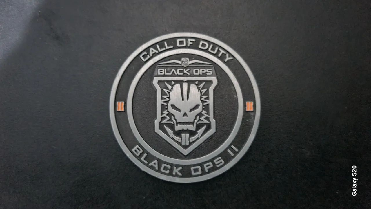 Medalhão Call of Duty Black OPS II